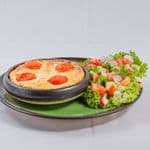 Quiche kurczak i pomidorki