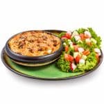 Quiche kurczak i pieczarki