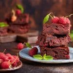 Brownie z Malinami