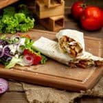 Kebab w tortilli