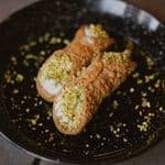 Cannoli z pistacjami