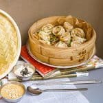 Pierożki mandu tofu-kimchi (wegańskie)