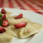 Pierogi z truskawkami 6szt.